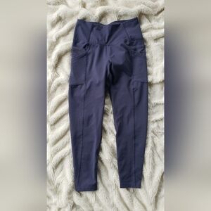 Apana Size small  blue workout pants with pockets